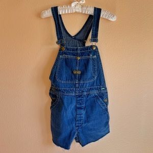 RARE Vintage Sanforized Denim Jeans Overalls Shorts